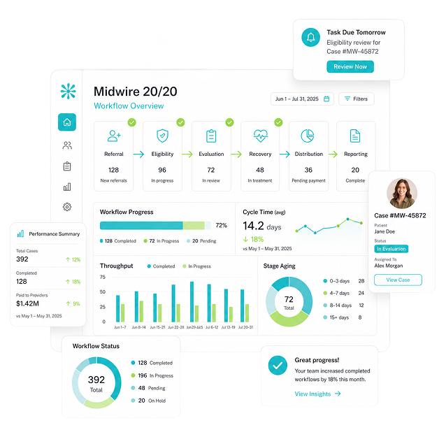 Midwire 20/20 Workflow Overview
